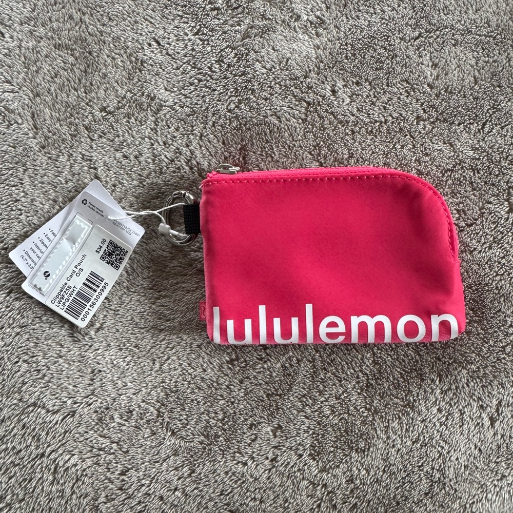 Lululemon Clippable Card Pouch